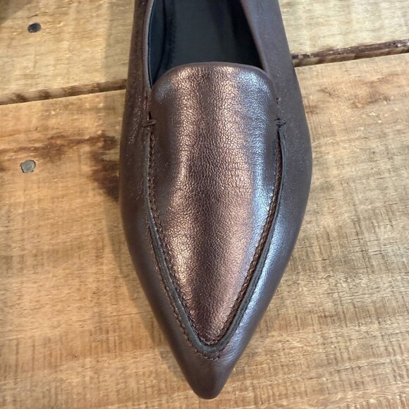 AGL Vania Pointed Toe Flat - Smoke NEW Size 39.5 / US 9.5 - Picture 16 of 16